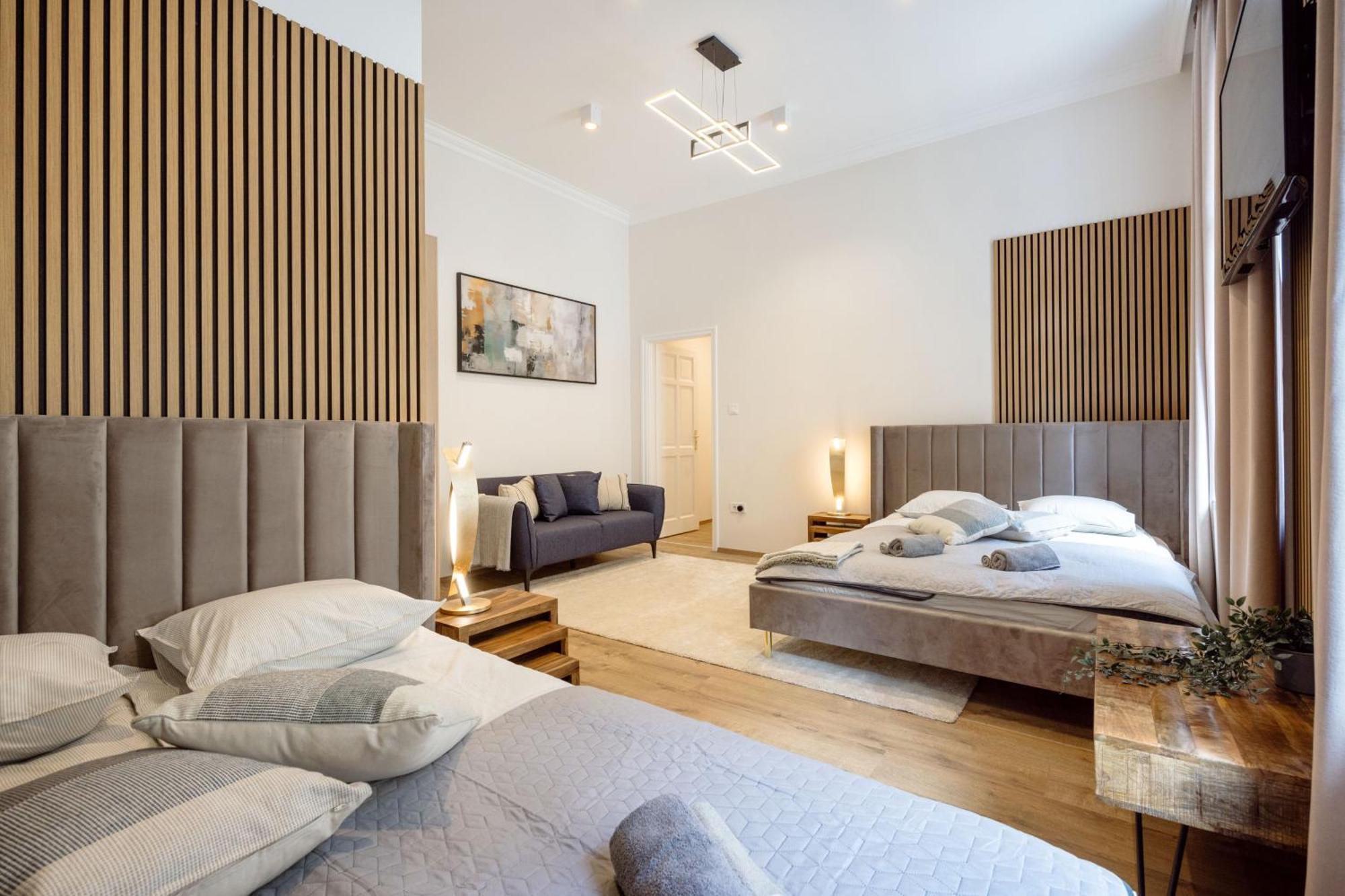 Sleek Downtown Living Apartment บูดาเปสต์ ภายนอก รูปภาพ