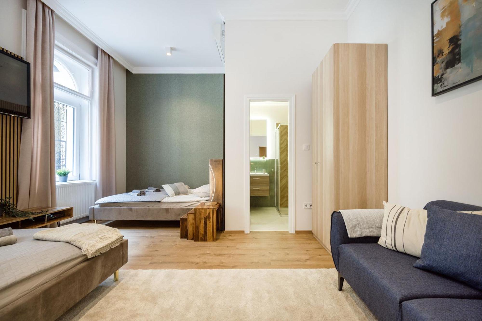 Sleek Downtown Living Apartment บูดาเปสต์ ภายนอก รูปภาพ